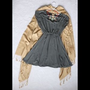 Dark Green Dress